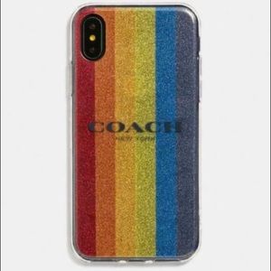Coach Rainbow/Pride Iphone XR Coach Case